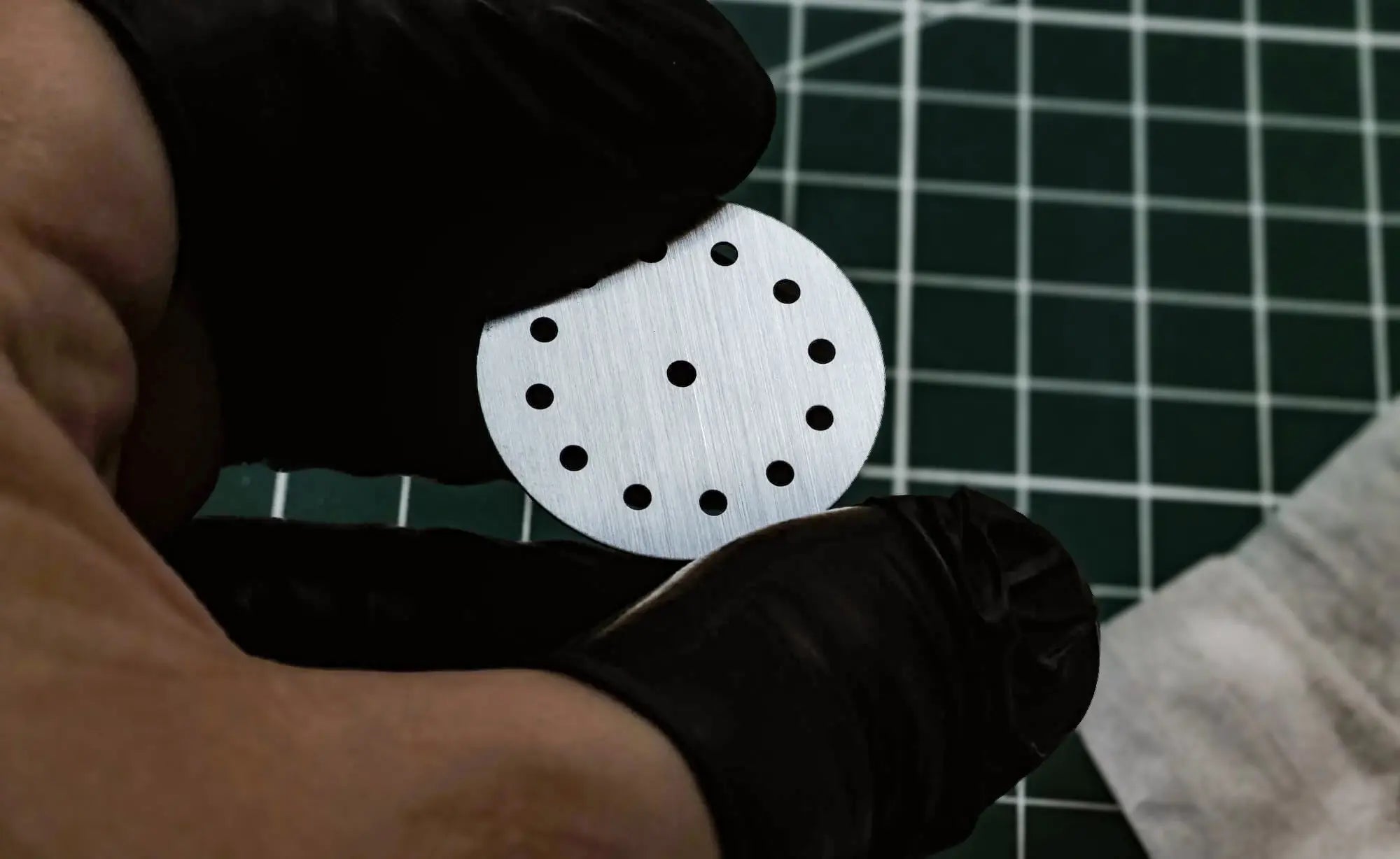 Cadran de montre en acier