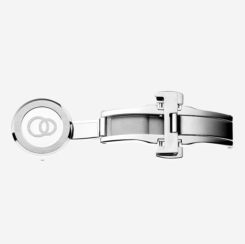 Boucle Beaubleu en acier déployée