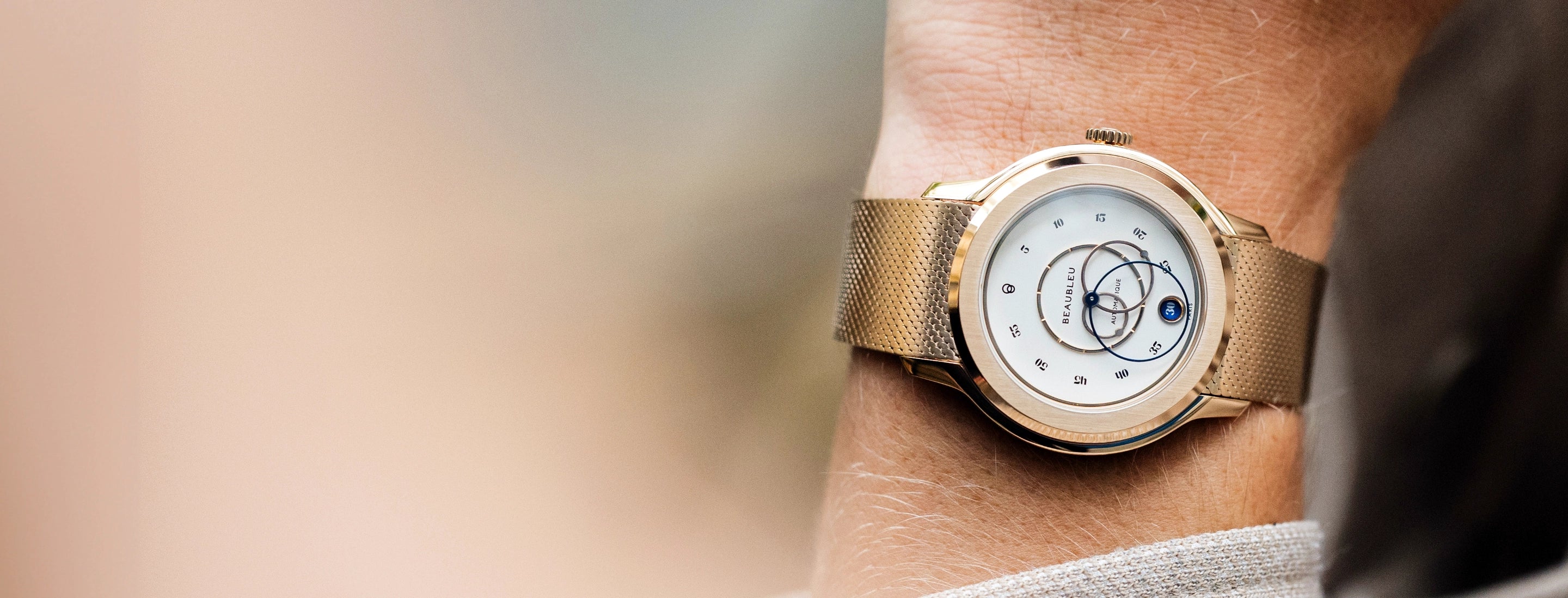 Montre Beaubleu Ecce Lys poignet homme