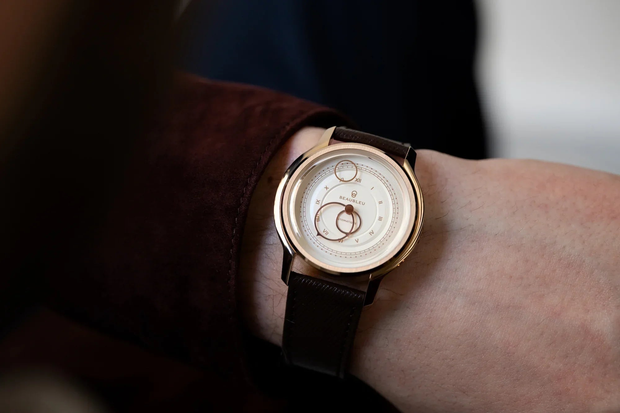 montre homme bracelet cuir