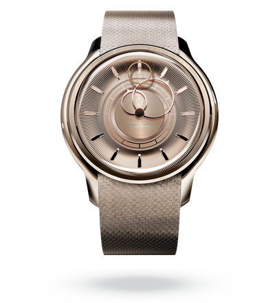 #couleur_Bracelet Acier Or Rose #color_Rose Gold Steel Strap
